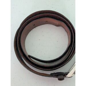Trafalgar Leather Belt Men's Dark Brown 40" Long